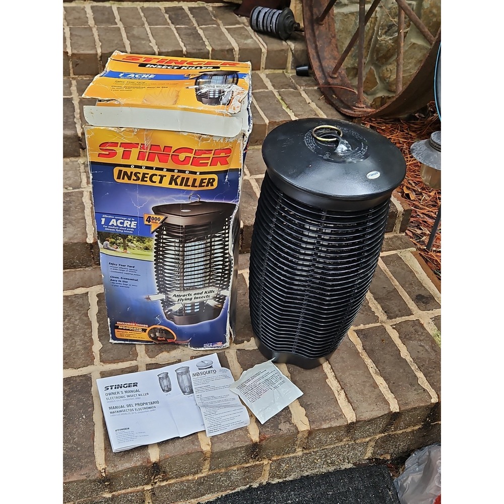 Stinger Bug Zapper UV40 Electronic Insect Control 1 Acre Coverage NOSQUITO